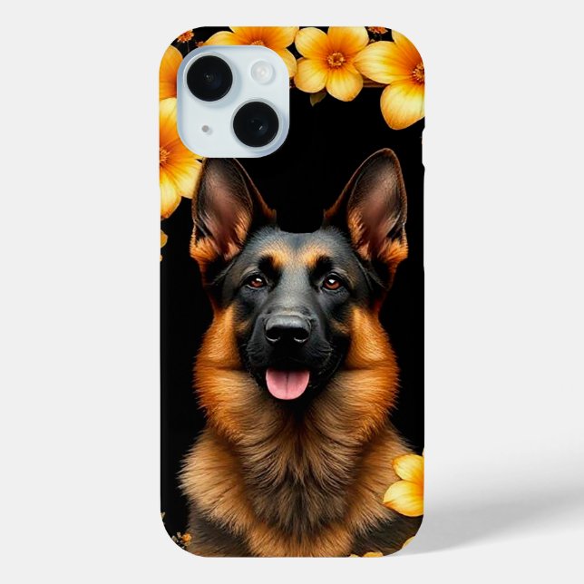 Coques Case-Mate iPhone Chien berger allemand (Verso)