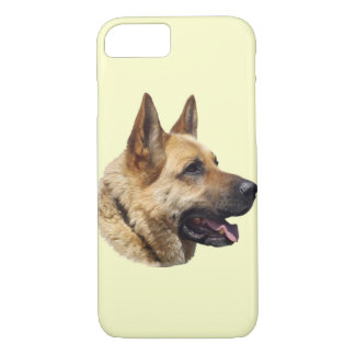 Coque iPhone 7 Chien berger allemand alsacien personnalisé