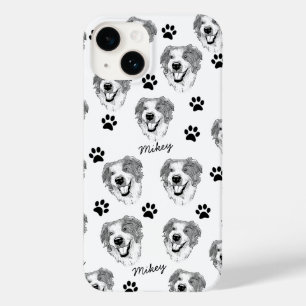 Coque Case-Mate iPhone Chien berger australien Dessin personnalisé à la m