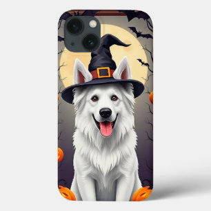Case-Mate iPhone Case Chien blanc d'Halloween
