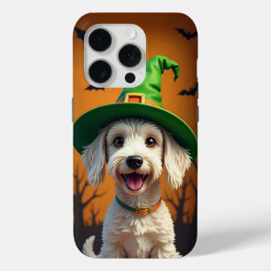 Coque Case-Mate iPhone Chien blanc halloween joyeux