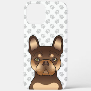 Case-Mate iPhone Case Chien Bouledogue Français Chocolat Et Tan Mignon C