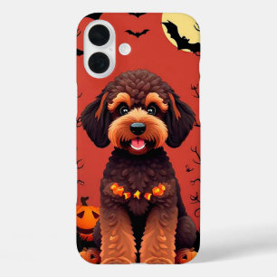 Coque Pour iPhone 16 Plus Chien brun joyeux