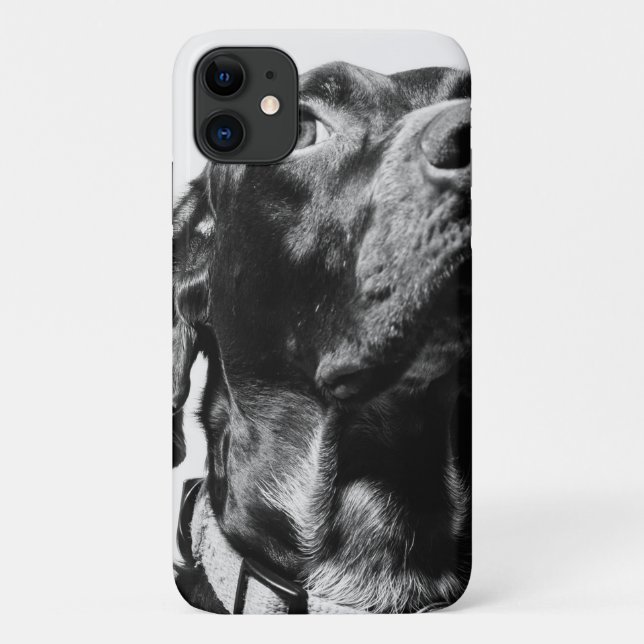 Coques Case-Mate iPhone chien bw royal (Dos)