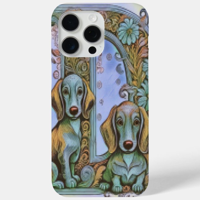 Coques Case-Mate iPhone Chien D Alphabet  (Verso)