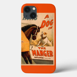 Etui iPhone 13 Chien d'A de Hoyt dans l'affiche de théâtre de
