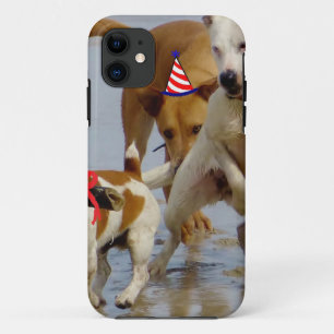 Etui iPhone Case-Mate chien d'anniversaire heureux