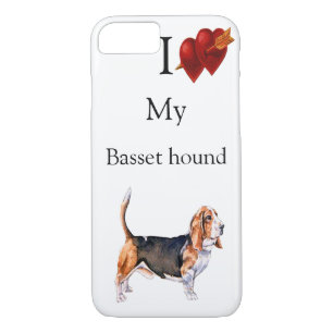 Coque iPhone 7 Chien de basset