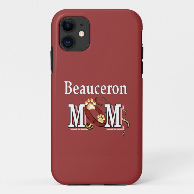 Coques Case-Mate iPhone Chien de Beauceron MOM (Dos)