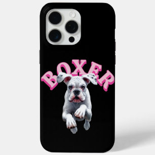 Coque Case-Mate iPhone Chien de boîte blanc jouant