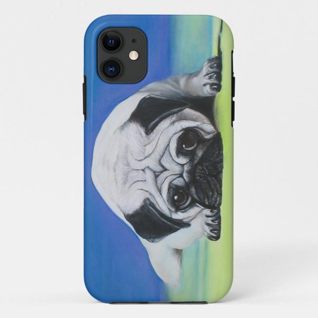 Coques Case-Mate iPhone Chien de carlin (Dos)