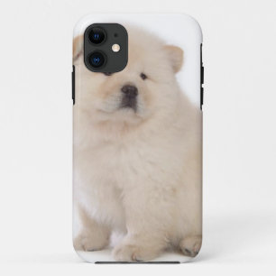 Coques Pour iPhone chien de chiot blanc mignon de chiot de bouffe de