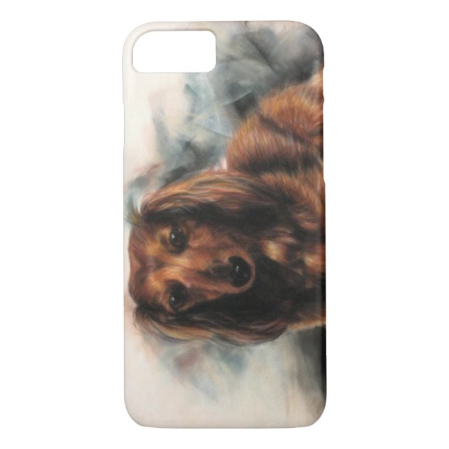 Coques Case-Mate iPhone Chien de Dachshund (Dos)