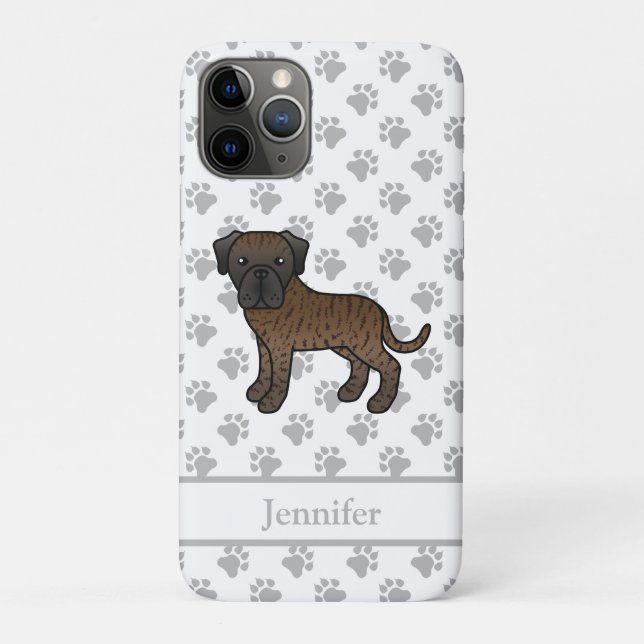 Coques Case-Mate iPhone Chien de dessin animé mignon Mastiff anglais bring (Dos)