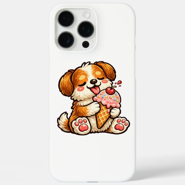 Coques Case-Mate iPhone Chien de glace cool (Verso)