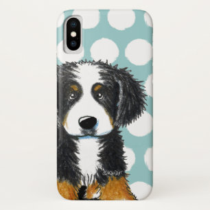 Coque iPhone X Chien de montagne bernois