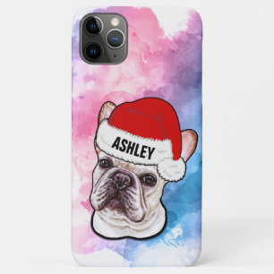 Case-Mate iPhone Case Chien de Noël avec Chien de Noël Casquette