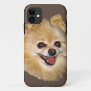 Coque Case-Mate iPhone Chien de Pomeranian personnalisable