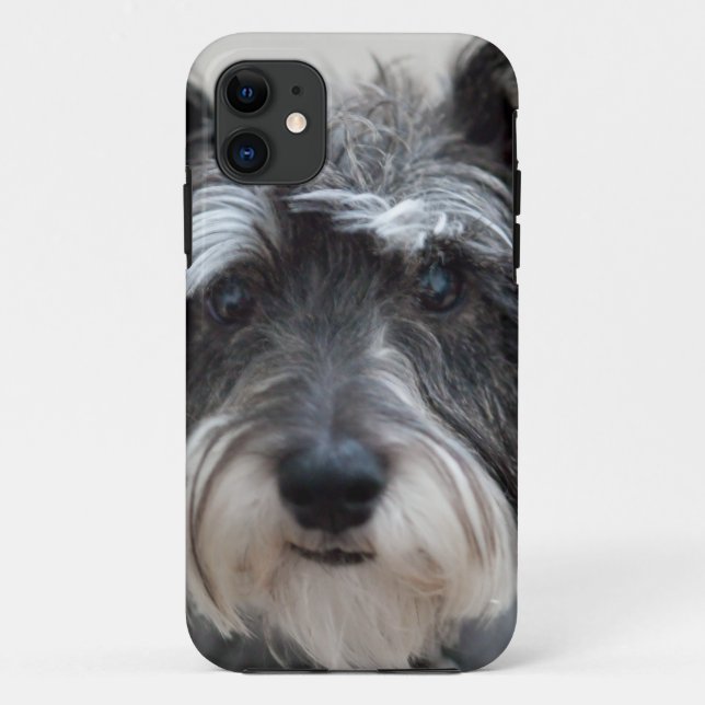 Coques Case-Mate iPhone Chien de Schnauzer (Dos)