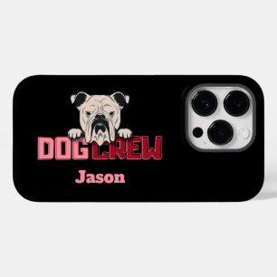 Coque Case-Mate iPhone Chien d'équipage Bulldog personnalisé