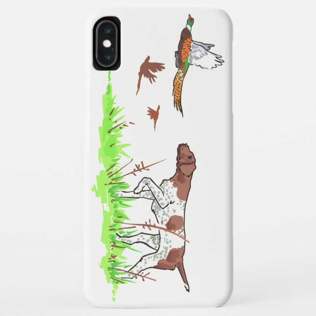 Coques Case-Mate iPhone Chien d'oiseaux et faisan (Dos)