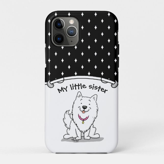 Coques Case-Mate iPhone Chien Esquimau Américain - Eskie (Dos)