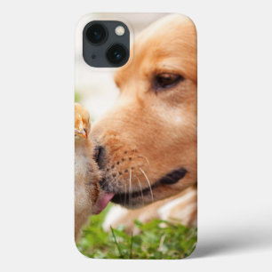 iPhone 13 Coque Chien et poussin