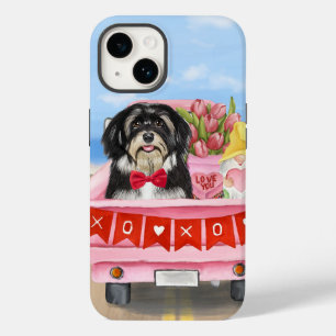 Coque Case-Mate iPhone Chien Havanais Saint Valentin Camion