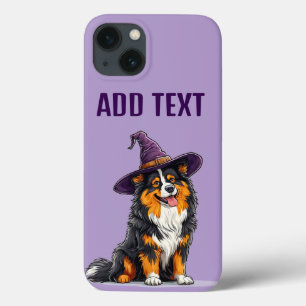 Case-Mate iPhone Case Chien joyeux portant un chapeau de sorcière