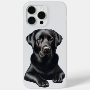 Coque Case-Mate iPhone Chien Labrador noir