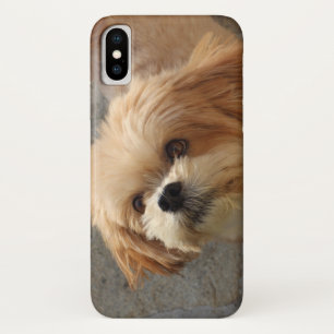 Case-Mate iPhone Case Chien Lhasa Apso dans un jardin