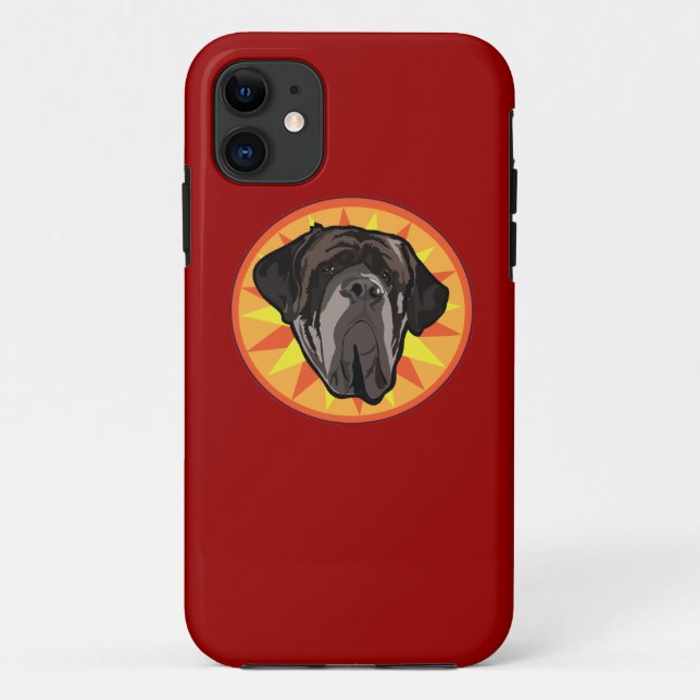 Coques Case-Mate iPhone Chien Mastiff (Dos)