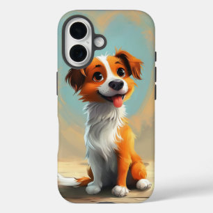 Coque Pour iPhone 16 Chien mignon