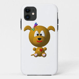 Etui iPhone Case-Mate Chien mignon avec libellule