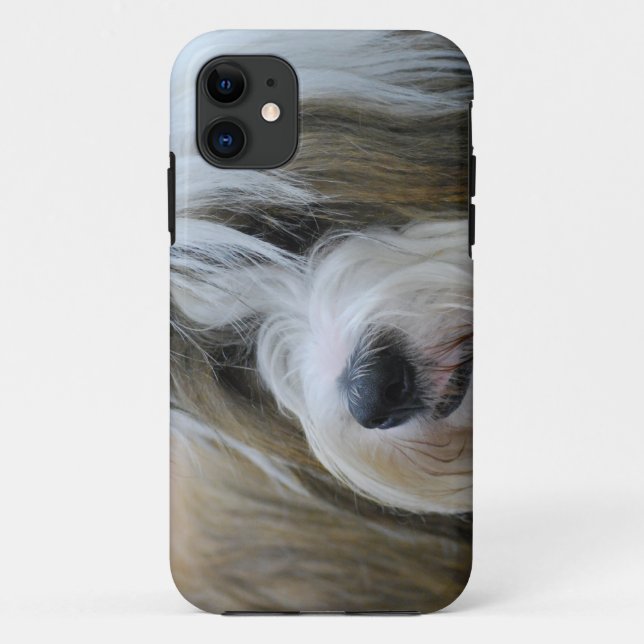 Coques Case-Mate iPhone Chien mignon de Terrier tibétain (Dos)