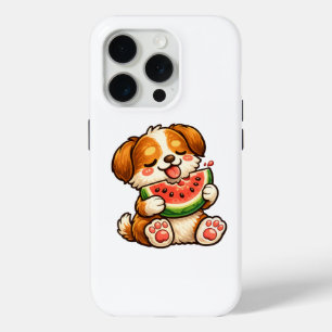 Coque Case-Mate iPhone Chien mignon pastèque