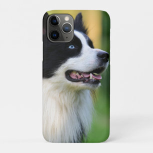 Case-Mate iPhone Case Chien noir et blanc à la frontière