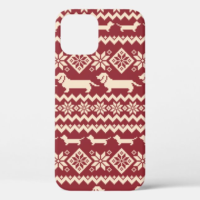 Coques Case-Mate iPhone Chien Nordic motif illustration (Verso)