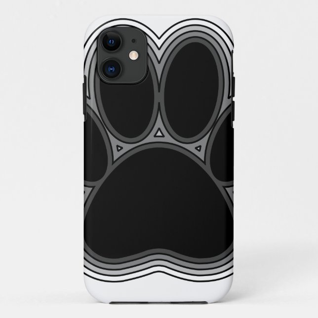 Coques Case-Mate iPhone Chien Paw Avec Plan (Dos)