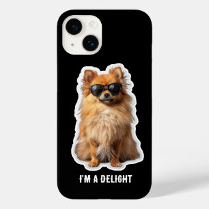 Coque Case-Mate iPhone Chien Pomeranian Mignon Drôle Je Suis un Délice