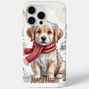 Coque Case-Mate iPhone Chien Retriever doré Vacances, Amoureux de Chien,