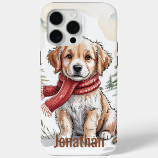 Coque Case-Mate iPhone Chien Retriever doré Vacances, Amoureux de Chien,