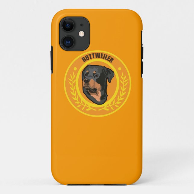 Coques Case-Mate iPhone Chien ROTTWEILER (Dos)