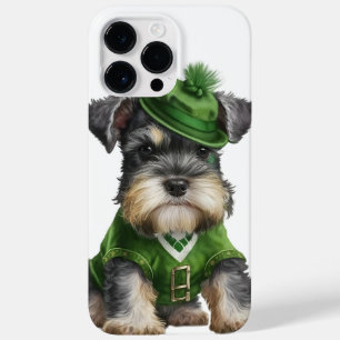 COQUE Case-Mate iPhone CHIEN SCHNAUZER À L'AQUARELLE ADORABLE HABILLÉ EN