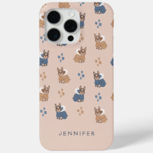 Coque Case-Mate iPhone Chien-taureau et Terrier français mignon