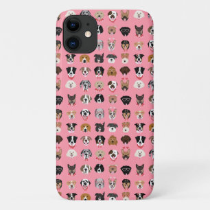 Case-Mate iPhone Case Chien Valentine Face Motif