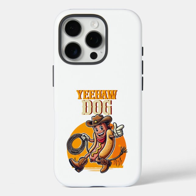 Coques Case-Mate iPhone Chien Yeehaw (Verso)