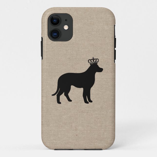 Coques Case-Mate iPhone Chiens chics de chiot minable de roi labrador (Dos)