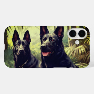 Coque Pour iPhone 16 Plus Chiens d'art