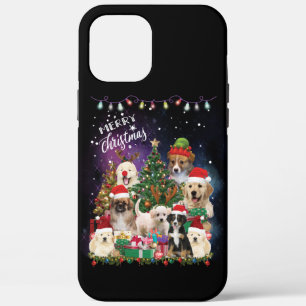 Case-Mate iPhone Case Chiens Joyeux Noël Lumière